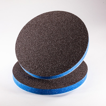 Uneeda EKASILK PLUS 1 / 2 in. Sanding  6" No Hole Medium (120-150 Grit Finish) Hook & Loop Sanding Pad, PK10 P-105580